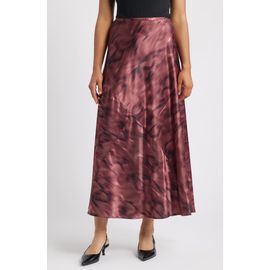 CITY BLUES CITY BLUES Savoy Print Bias Cut Maxi Skirt