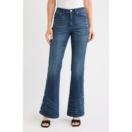 CITY BLUES CITY BLUES Side Grommet Bootcut Jeans