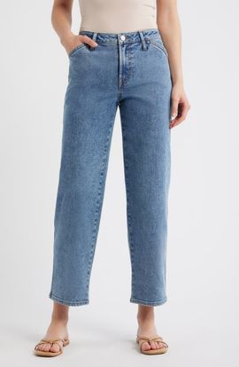 CITY BLUES CITY BLUES Slant Pocket Ankle Straight Leg Jeans