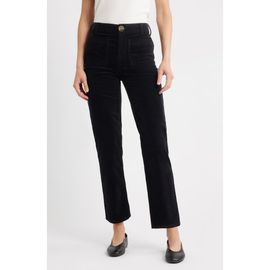 CITY BLUES CITY BLUES Soho Patch Pocket Straight Leg Corduroy Pants