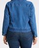 CITY BLUES CITY BLUES Stretch Denim Bomber Jacket - 2