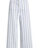 CITY BLUES CITY BLUES Stripe Crop Wide Leg Pants - 5