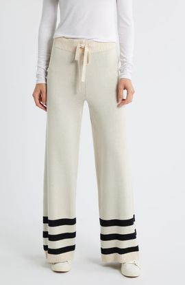CITY BLUES CITY BLUES Stripe Leg Sweater Pants