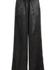 CITY BLUES CITY BLUES Tie Waist Metallic Tuxedo Track Pants - 5