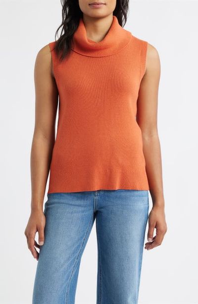 CITY BLUES CITY BLUES Turtleneck Sleeveless Sweater