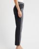 CITY BLUES CITY BLUES Two-Tone High Waist Straight Leg Jeans - 3