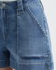 CITY BLUES CITY BLUES Utility Denim Shorts - 4