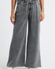 CITY BLUES CITY BLUES Wide Leg Drawstring Waist Knit Jeans - 1