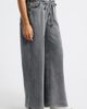 CITY BLUES CITY BLUES Wide Leg Drawstring Waist Knit Jeans - 3