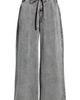 CITY BLUES CITY BLUES Wide Leg Drawstring Waist Knit Jeans - 5
