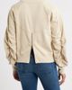 CITY BLUES CITY BLUES Zip Detail Ruched Sleeve Sweatshirt - 2