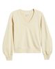 CITY BLUES CITY BLUES Zip Detail Ruched Sleeve Sweatshirt - 5