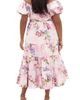 City Chic City Chic Aliyah Floral Print Midi Dress - 2