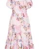 City Chic City Chic Aliyah Floral Print Midi Dress - 4