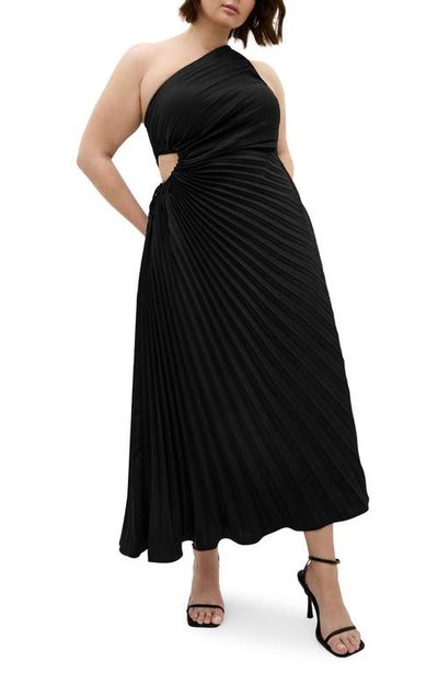 City Chic City Chic Aliza One-Shoulder Dress