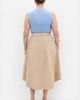 City Chic City Chic Ally Midi A-Line Skirt - 5
