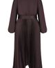 City Chic City Chic Amara Accordion Pleat Sateen Dress - 4