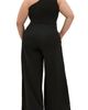City Chic City Chic Amber Asymmetric One-Shoulder Jumpsuit - 2
