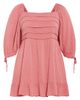 City Chic City Chic Arden Pleated Clip Dot Minidress - 4