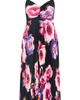 City Chic City Chic Ariana Floral Print Pleat Maxi Dress - 3