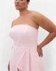 City Chic City Chic Attract Strapless Jumpsuit - 3