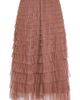 City Chic City Chic Averi Tiered Tulle Maxi Skirt - 3