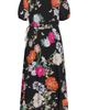 City Chic City Chic Belle Floral Print Wrap Dress - 4