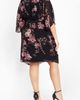 City Chic City Chic Bold Blossom Belted Floral Dress - 2