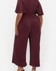 City Chic City Chic Braelynn Short Sleeve Jumpsuit - 2