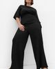 City Chic City Chic Brianna Smocked Wide Leg Pants - 5