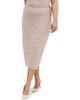City Chic City Chic Callie Wrap Knit Midi Skirt - 1