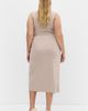 City Chic City Chic Callie Wrap Knit Midi Skirt - 3