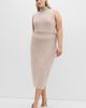 City Chic City Chic Callie Wrap Knit Midi Skirt - 4