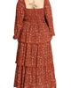 City Chic City Chic Cassidy Floral Smocked Maxi Dress - 2