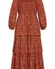 City Chic City Chic Cassidy Floral Smocked Maxi Dress - 3