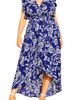 City Chic City Chic Castaway Floral High-Low Maxi Dress - 1