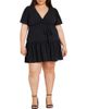 City Chic City Chic Catherine Faux Wrap Dress - 1