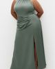 City Chic City Chic Celina Pleated Sleeveless Maxi Dress - 1