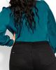 City Chic City Chic Chana Charmeuse Bow Blouse - 2