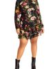 City Chic City Chic Charlee Floral Belted Dress  - 1