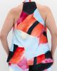 City Chic City Chic Chloe Abstract Print Cowl Neck Sleeveless Top - 2