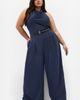 City Chic City Chic Clara Wide Leg Jumpsuit - 5