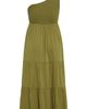 City Chic City Chic Darcy Smocked One Shoulder Dress - 4