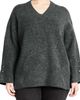 City Chic City Chic Dorothy Button Cuff Sweater - 1