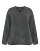 City Chic City Chic Dorothy Button Cuff Sweater - 3
