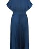 City Chic City Chic Elia Faux Wrap Pleated Dress - 2