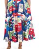 City Chic City Chic Elysia Printed Cotton Maxi Skirt - 2