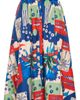 City Chic City Chic Elysia Printed Cotton Maxi Skirt - 3
