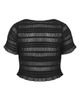 City Chic City Chic Emelia Shirred Tie Front Top - 4
