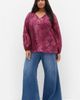 City Chic City Chic Eternal Love Print Cotton Top - 5